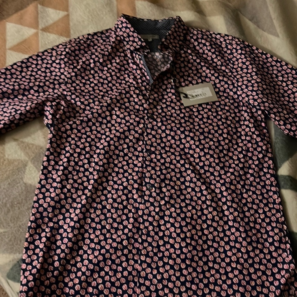 Ted baker size 5 new with tags floral geo print shirt